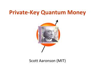 Private-Key Quantum Money