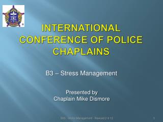International Conference of Police Chaplains