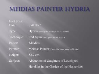 Meidias Painter Hydria