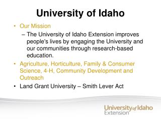 University of Idaho