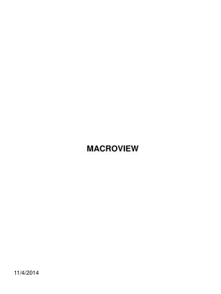 MACROVIEW