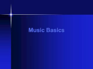 Music Basics