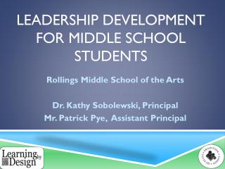 Leadership Development for Middle School Students