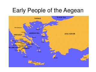 Early People of the Aegean