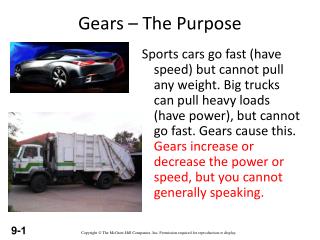 Gears – The Purpose