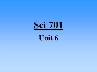 Sci 701