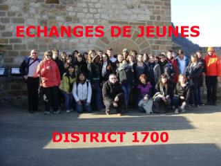 ECHANGES DE JEUNES