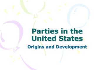 Parties in the United States