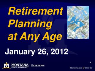 Retirement Planning at Any Age