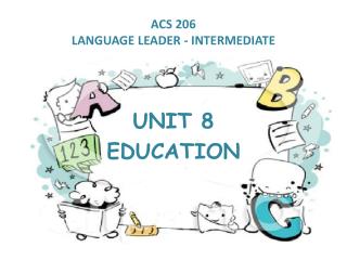 ACS 206 LANGUAGE LEADER - INTERMEDIATE