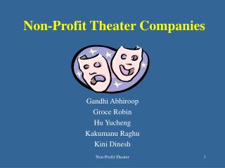 Non-Profit Theater Companies