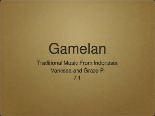 Gamelan