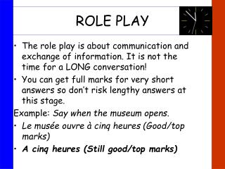 ROLE PLAY