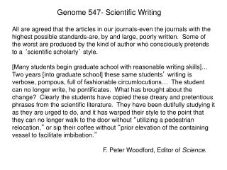 Genome 547- Scientific Writing