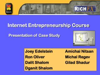 Internet Entrepreneurship Course