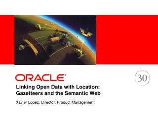 Linking Open Data with Location: Gazetteers and the Semantic Web