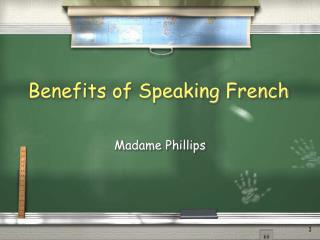 Benefits of Speaking French