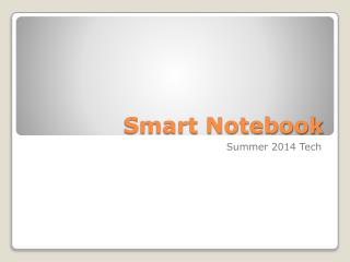 Smart Notebook