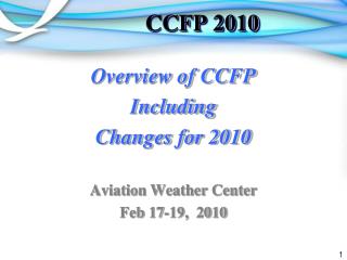 CCFP 2010