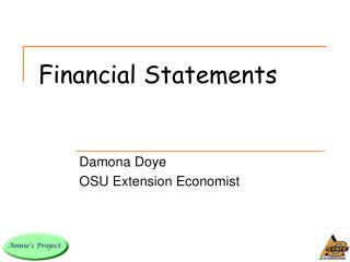 Financial Statements