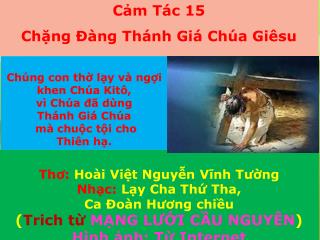 Cảm Tác 15 Chặng Đàng Thánh Giá Chúa Giêsu