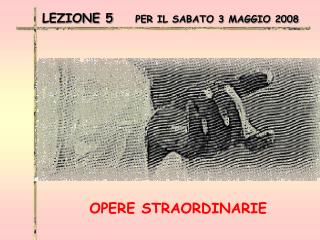 LEZIONE 5