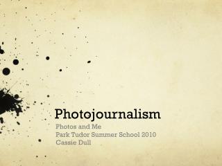 Photojournalism