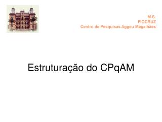 Estruturação do CPqAM