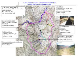 AMENAGEMENTS POUR LA PROTECTION CONTRE LES INONDATIONS DE LA VILLE DE SEFROU