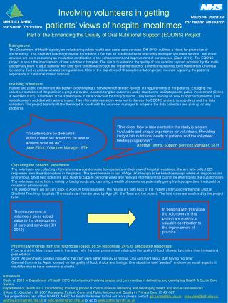 NIHR CLAHRC for South Yorkshire