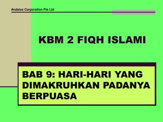 KBM 2 FIQH ISLAMI