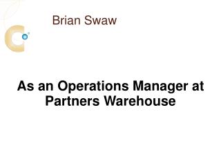 Brian Swaw