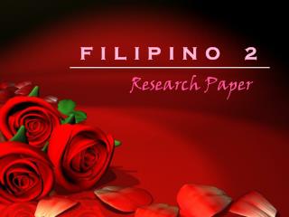 FILIPINO 2