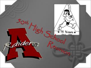 50 th High School Reunion