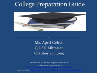 College Preparation Guide