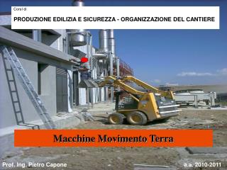 Macchine Movimento Terra