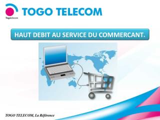 HAUT DEBIT AU SERVICE DU COMMERCANT .