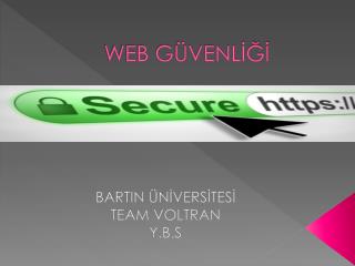 WEB GÜVENLİĞİ