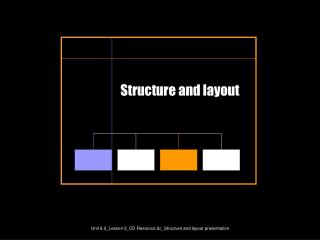 Structure and layout