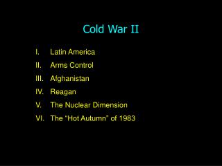 Cold War II
