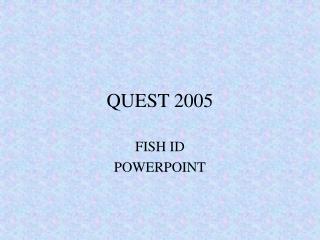 QUEST 2005