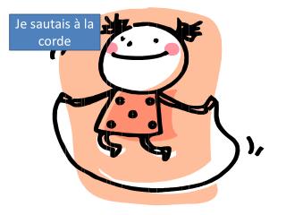 Je sautais à la corde