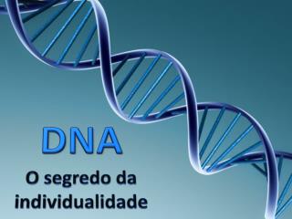 DNA O segredo da individualidade