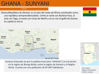 GHANA - SUNYANI