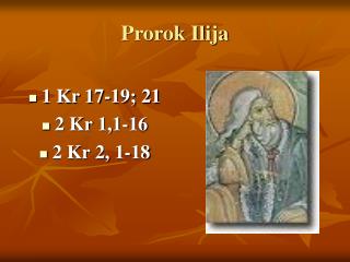 Prorok Ilija