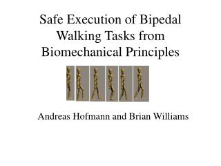 Safe Execution of Bipedal Walking Tasks from Biomechanical Principles