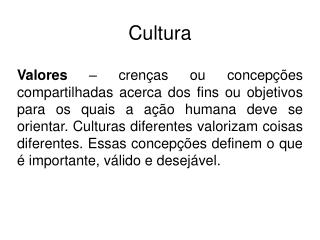 Cultura