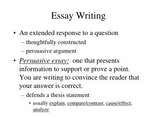 Essay Writing