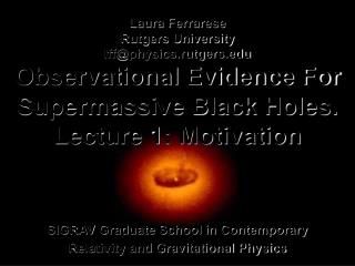 SIGRAV Graduate School in Contemporary Relativity and Gravitational Physics