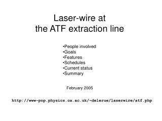 Laser-wire at the ATF extraction line